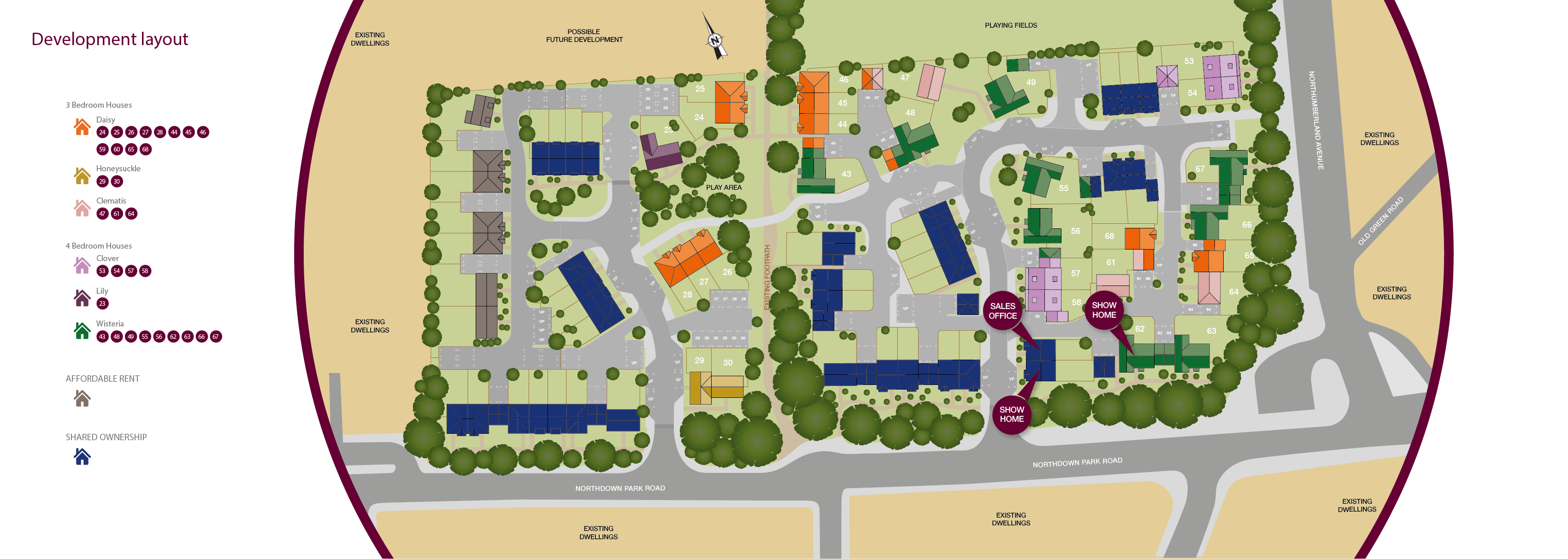 Mulberry Place site plan