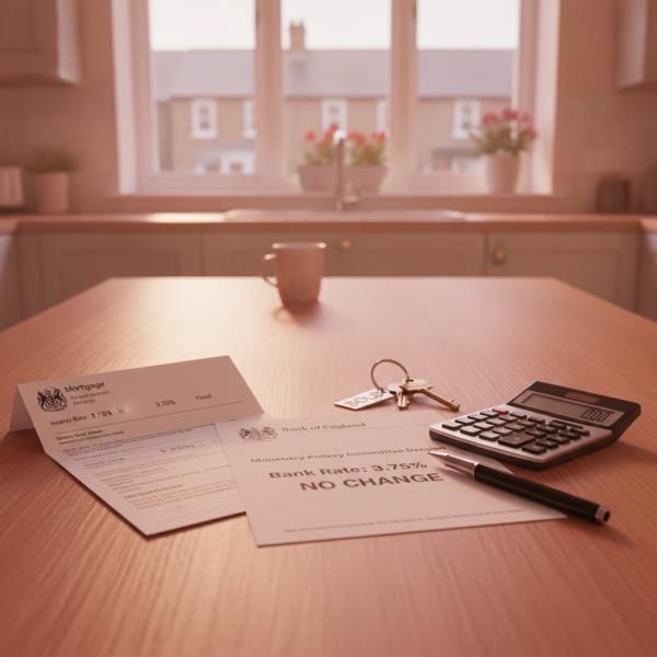 Bank of England Holds at 3.75% - What It Means for Your Mortgage