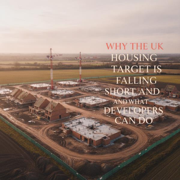 Why the UK Housing Target Is Falling Short and What Developers Can Do